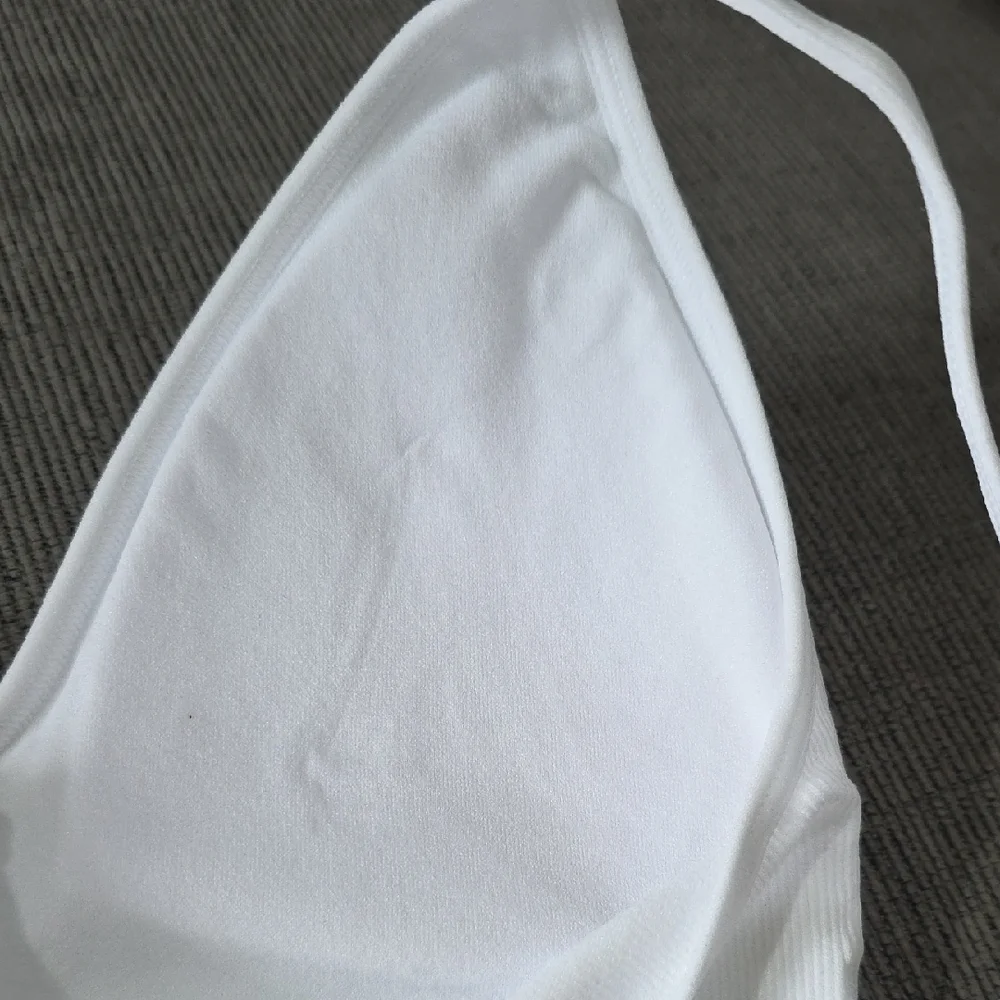 Aeropostale White Bralette With Spaghetti Straps, Seamless, Size Med, NWT - Picture 11 of 15